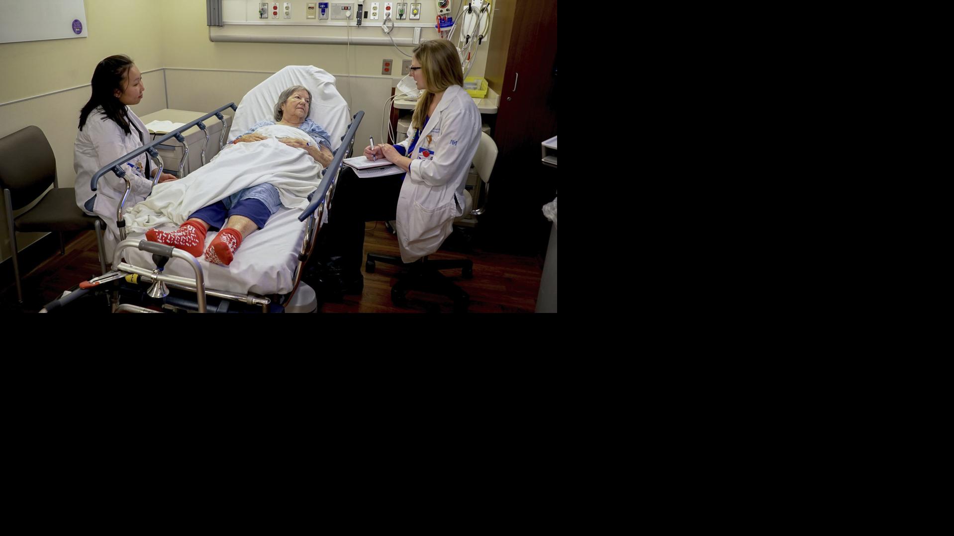 Nurses with a mission Send older ER patients home with