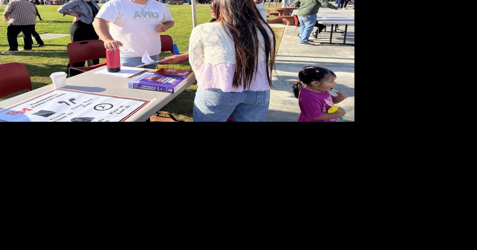Parents, students turn out for back-to-school night at local high schools