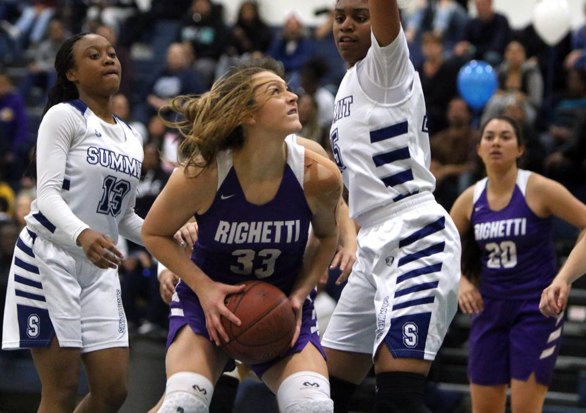 Girls Basketball Righetti Hosts Downey In Cif Ss Division 2a