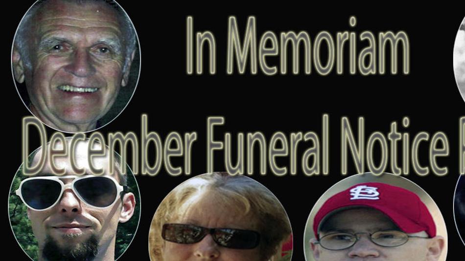 In Memoriam December 2017 Funeral Notice Photos Lifestyles Santamariatimes Com