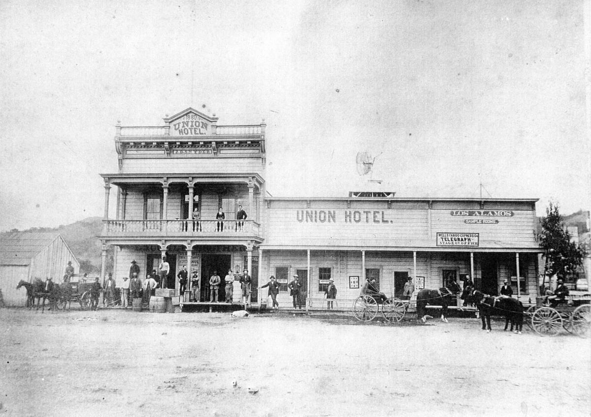 Judith Dale Los Alamos Town of Two Land Grants Columns