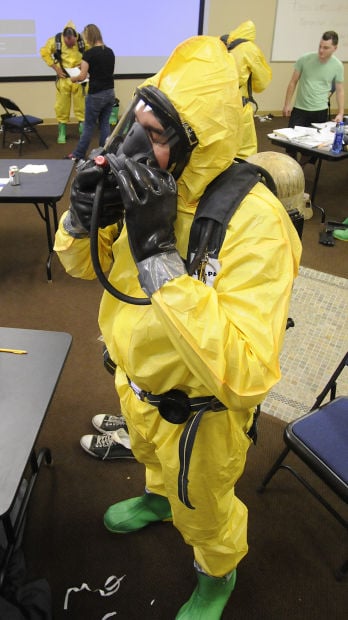 Responders being trained to handle hazardous materials, WMDs in course ...