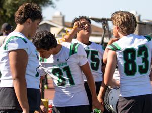 Local area high school football teams modify practices during recent heat wave