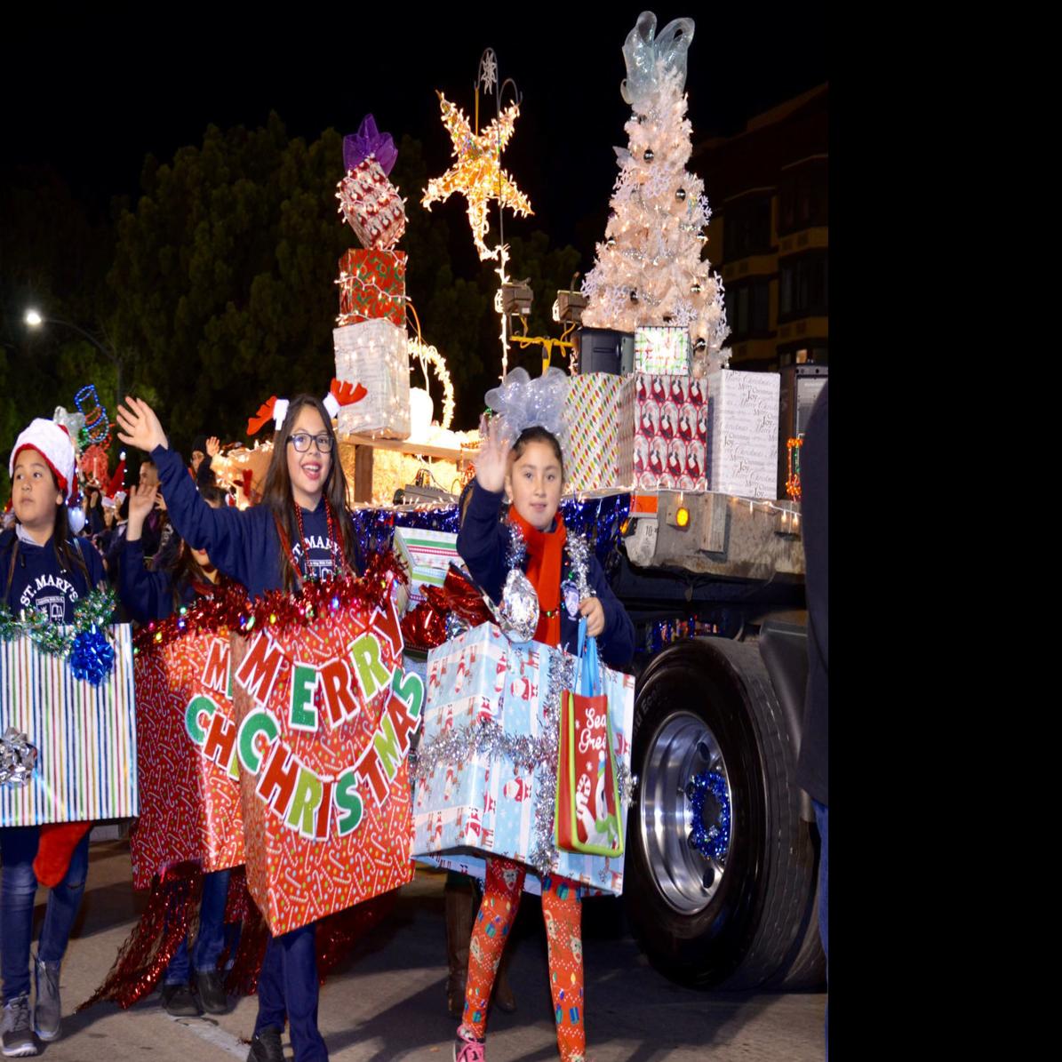 Christmas Parade Of Lights Celebrates The Joy Of Giving Christmas Santamariatimes Com