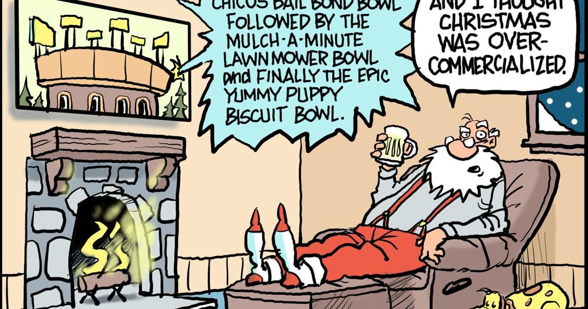 Editorial Cartoon: Over-commercialized | Editorial | santamariatimes.com