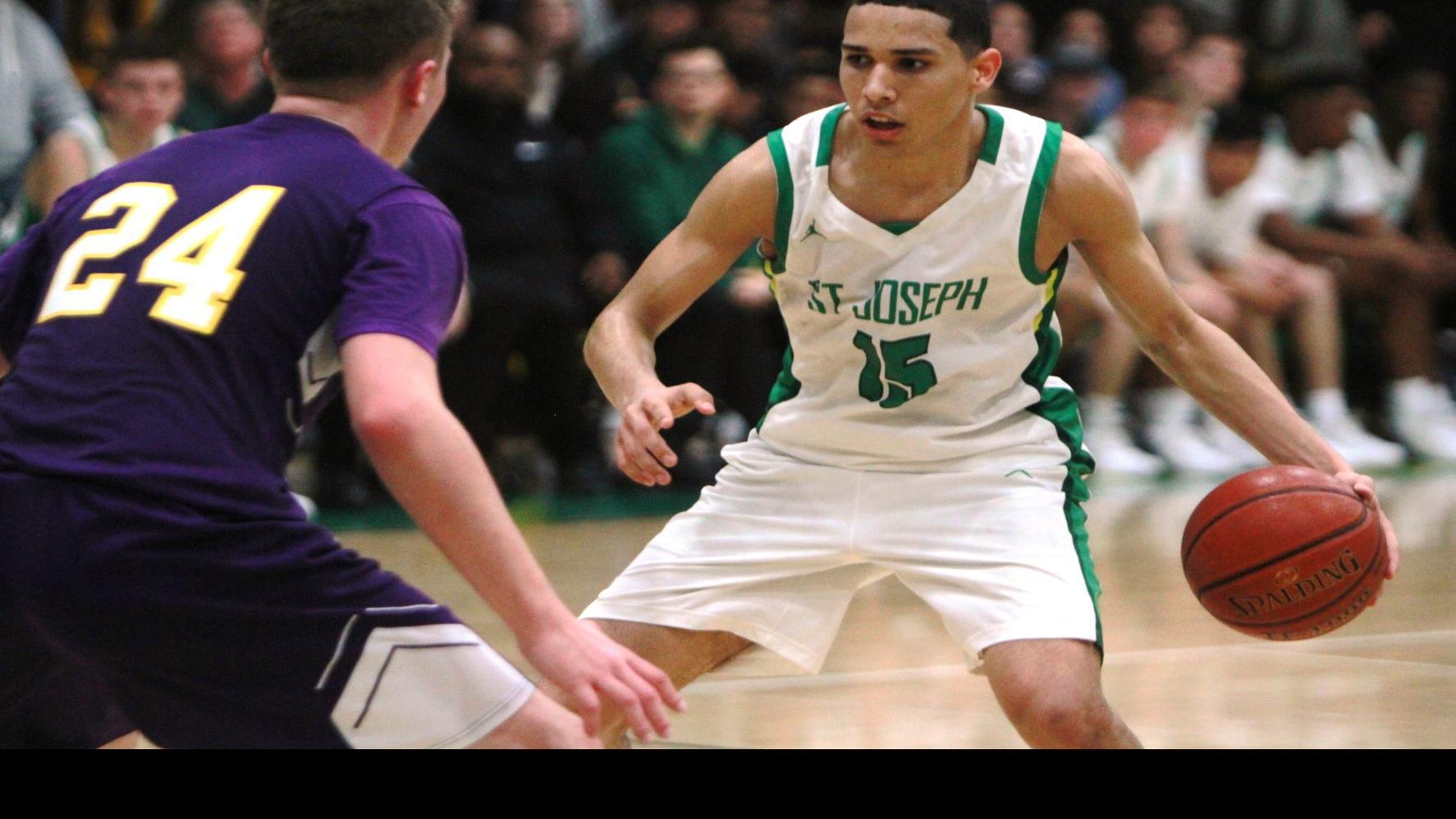 Foster Road Showdown St Joseph Scores Boys Basketball Rout Of