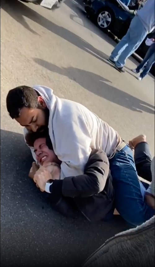 Trump rally altercation
