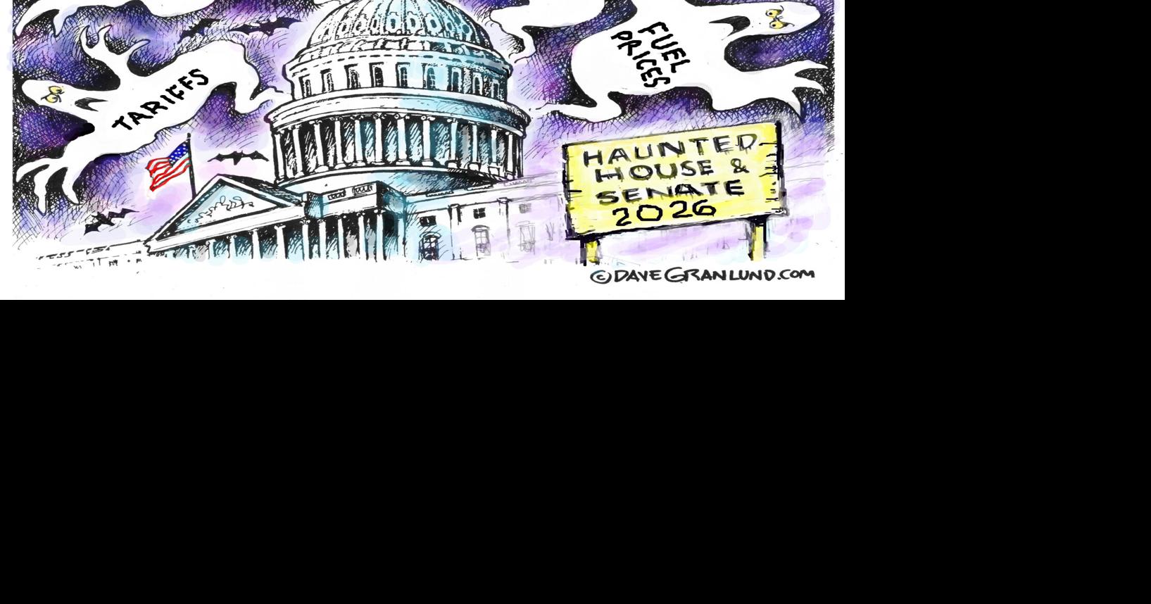 Editorial Cartoon: Haunted House and Senate 2026 | Opinion ...