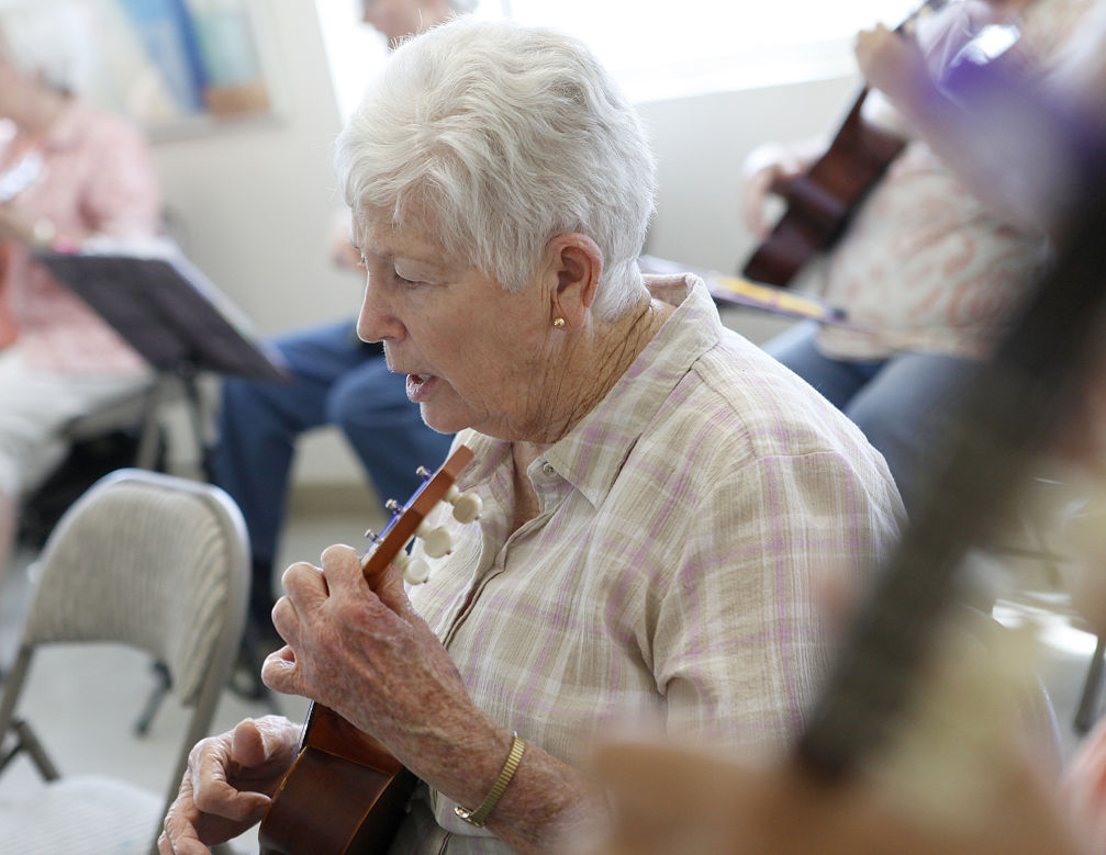 Ukuleleplaying seniors tune up for performances Local News