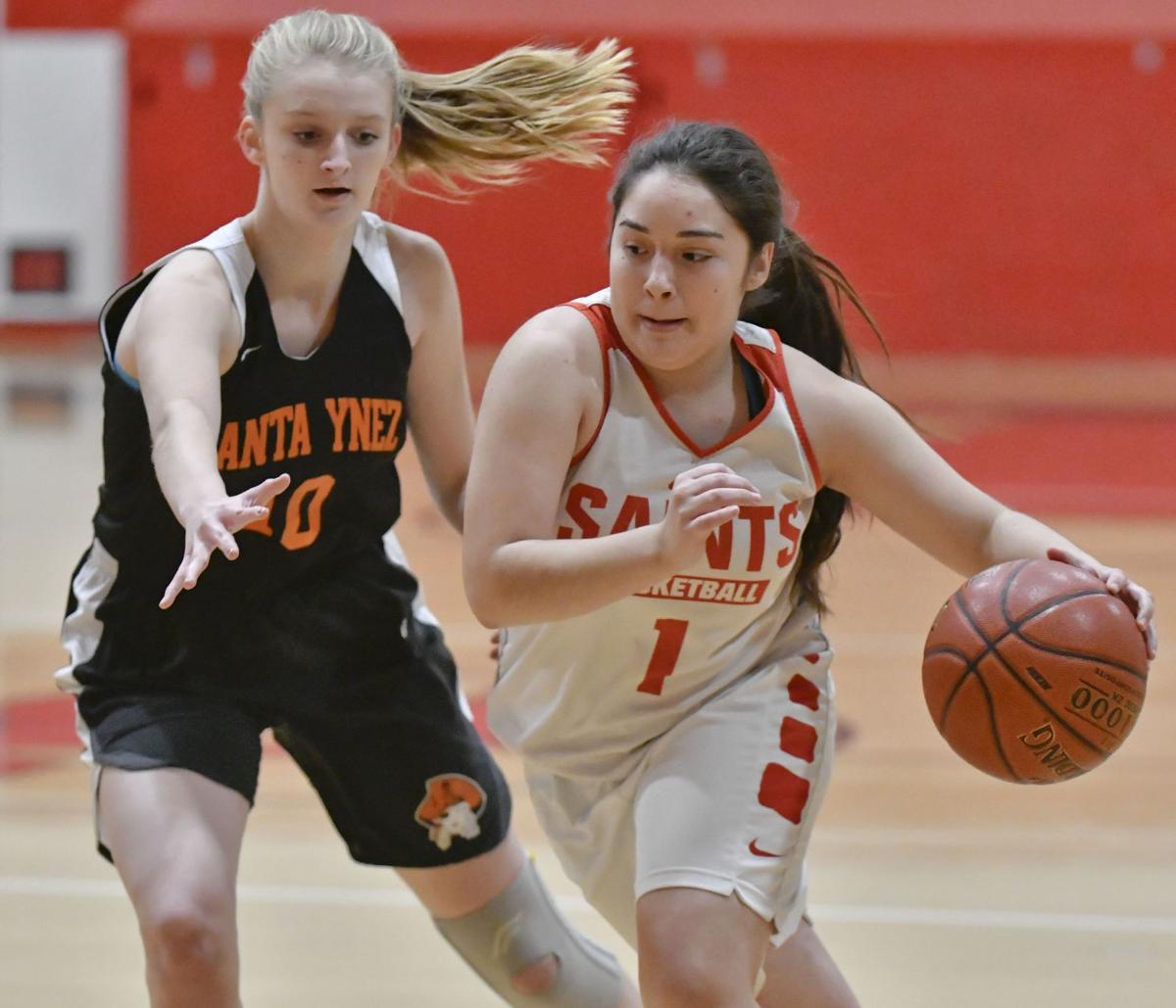 Girls Hoops Santa Ynez Junior Malia Loos Sets School Record For