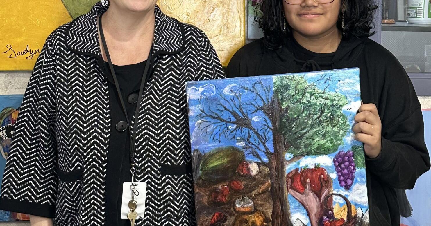 Fesler student wins state art award for work about food waste - Vimarsana News