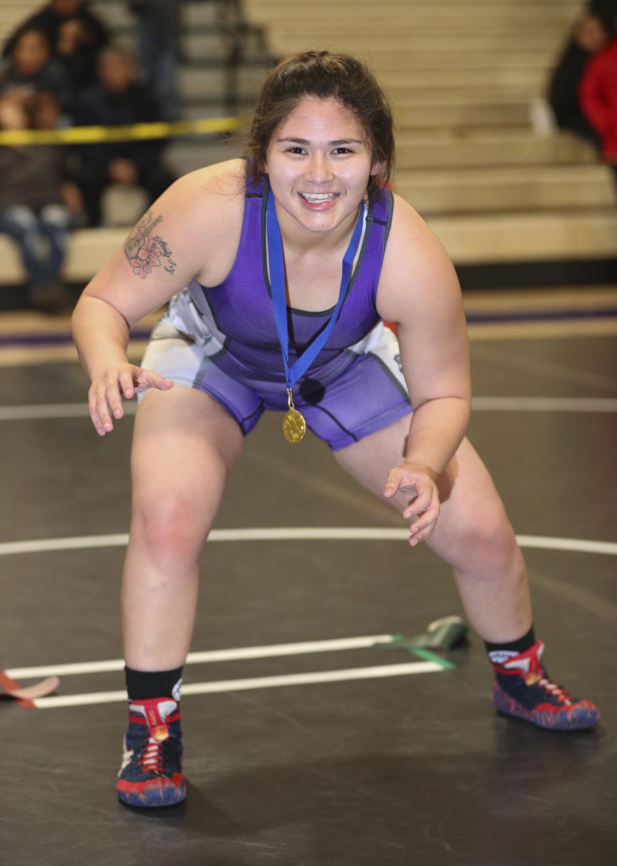 Girls wrestling Pioneer Valley wins at Coastal Wrestling Association