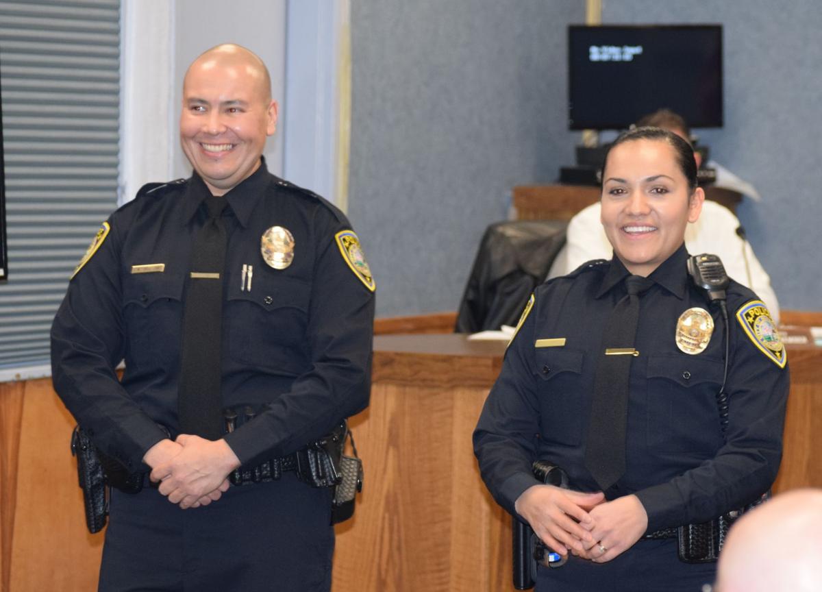 Guadalupe two new police officers Government and Politics