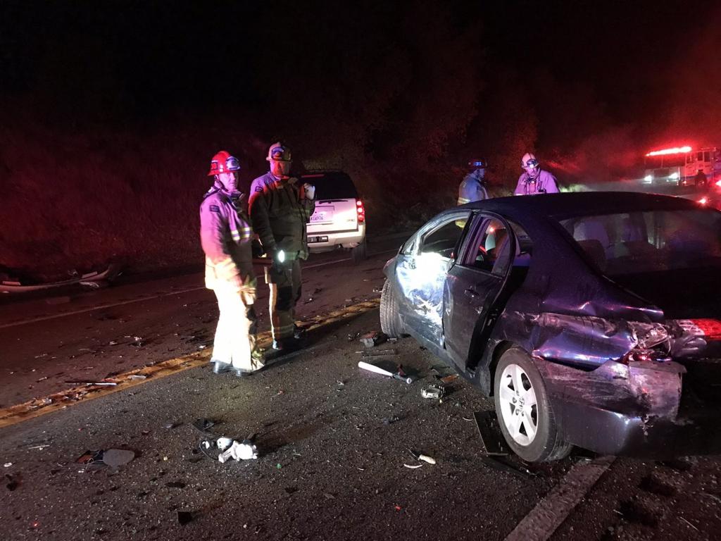 Highway 154 re-open after two-car crash in Los Olivos, one person