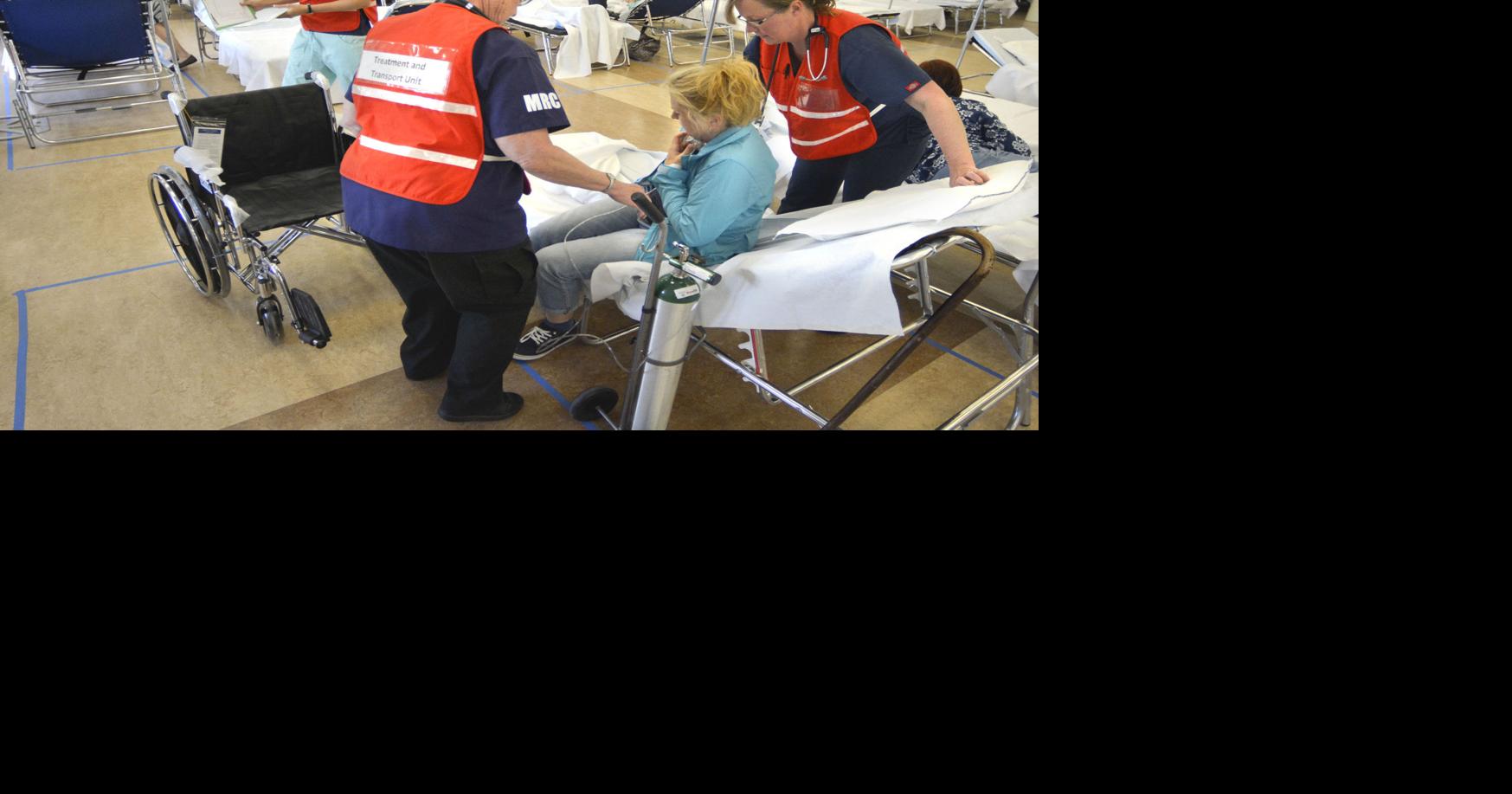 First responders participate in evacuation and sheltering exercise ...