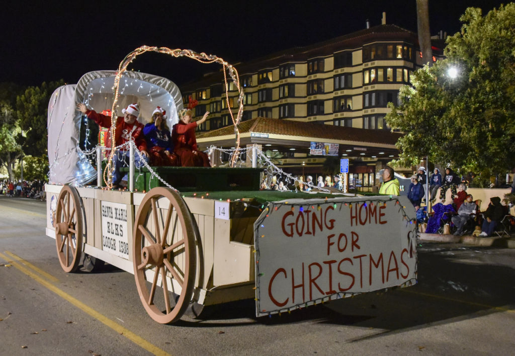 Santa Maria Parade of Lights opens holiday season Local News