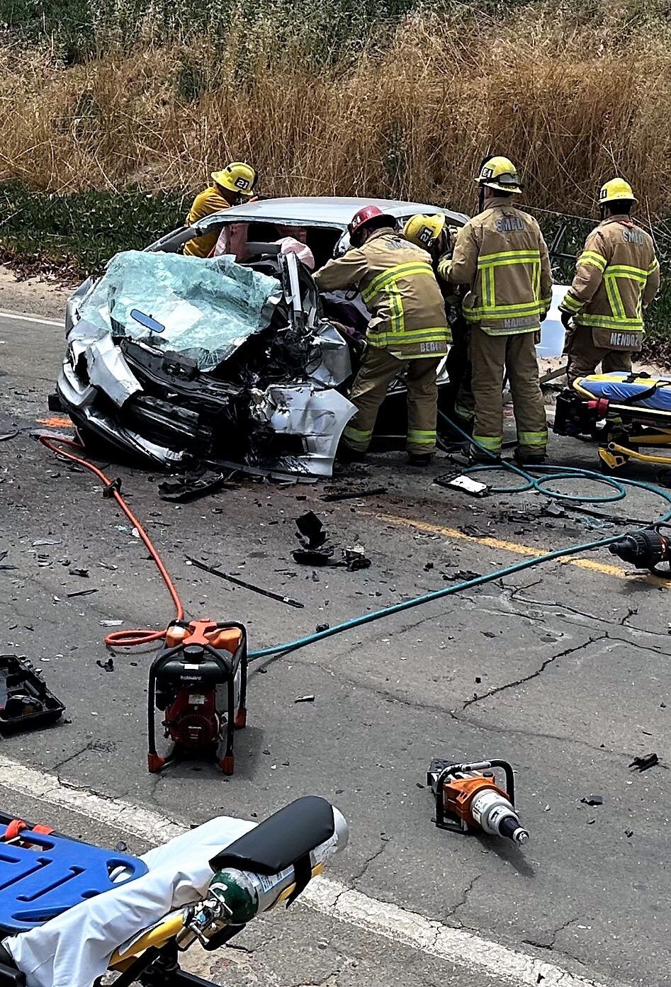 Medical emergency triggers multi-car crash in Lithonia, police say