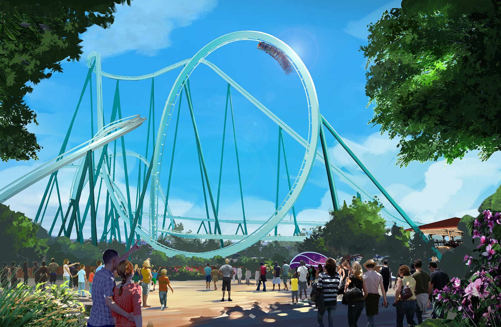 SeaWorld doubles down on thrill rides with third roller coaster