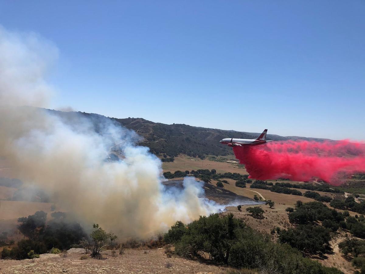 073120 Gato fire retardant drop