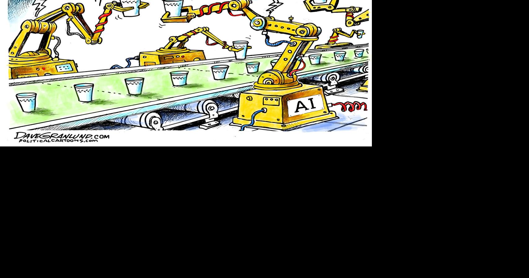 Editorial Cartoon: Labor and AI | Opinion | santamariatimes.com