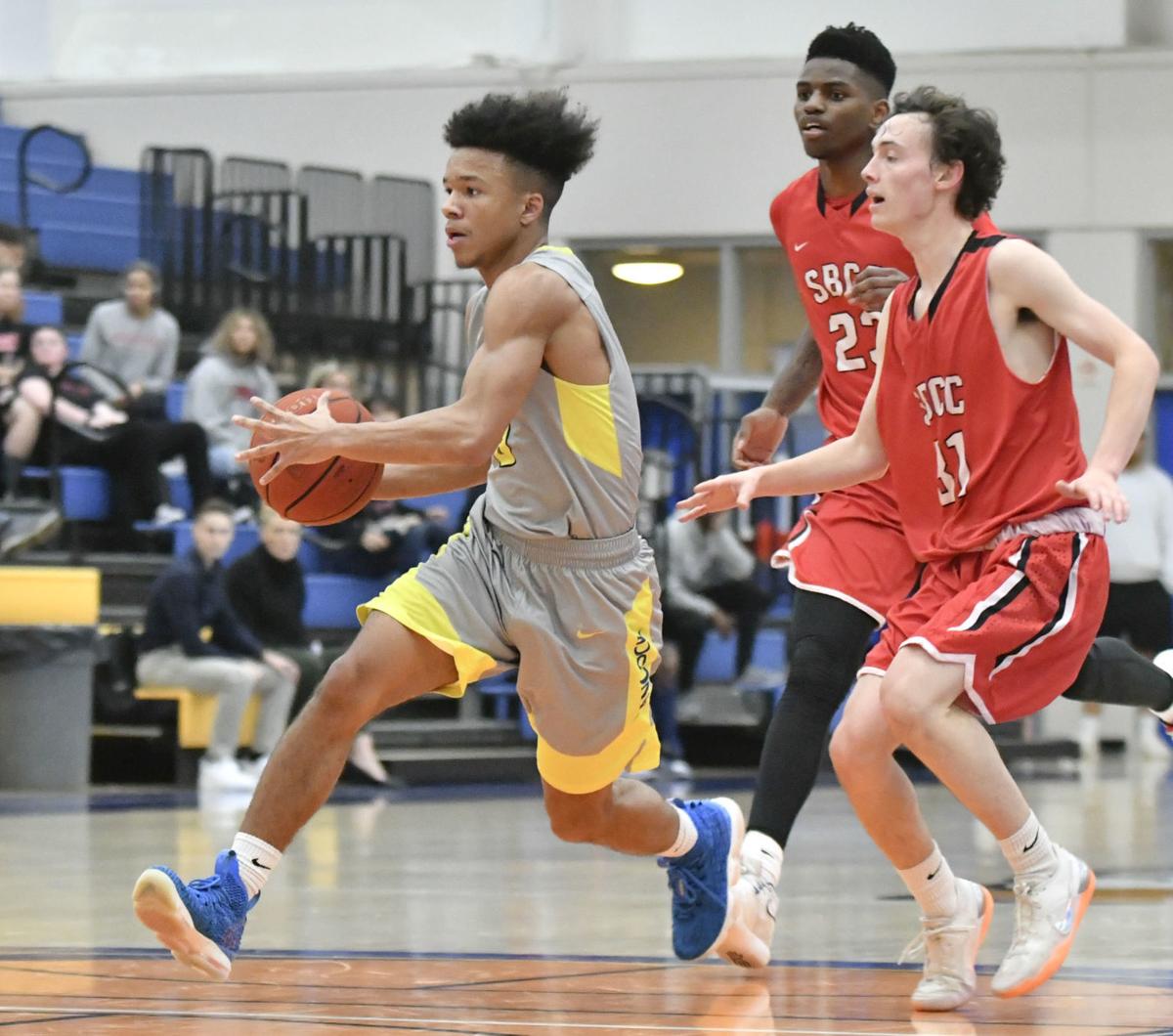 Basketball Hancock Scores Sweep Of Oxnard Basketball