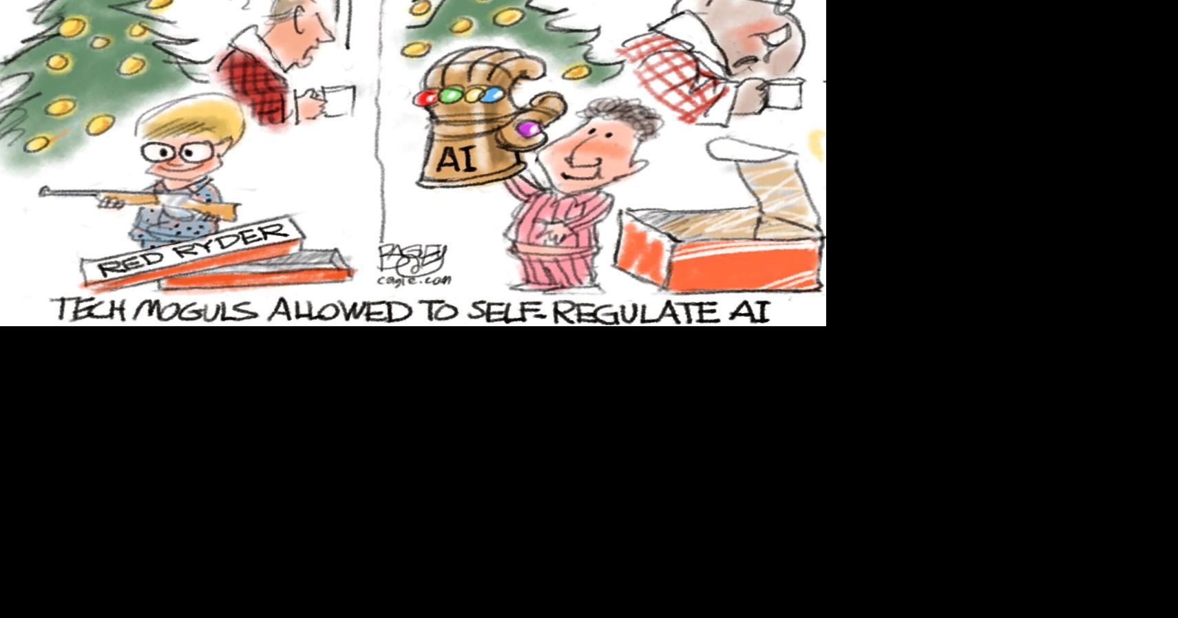 Editorial Cartoon: Artificial Intelligence Self-Regulation ...