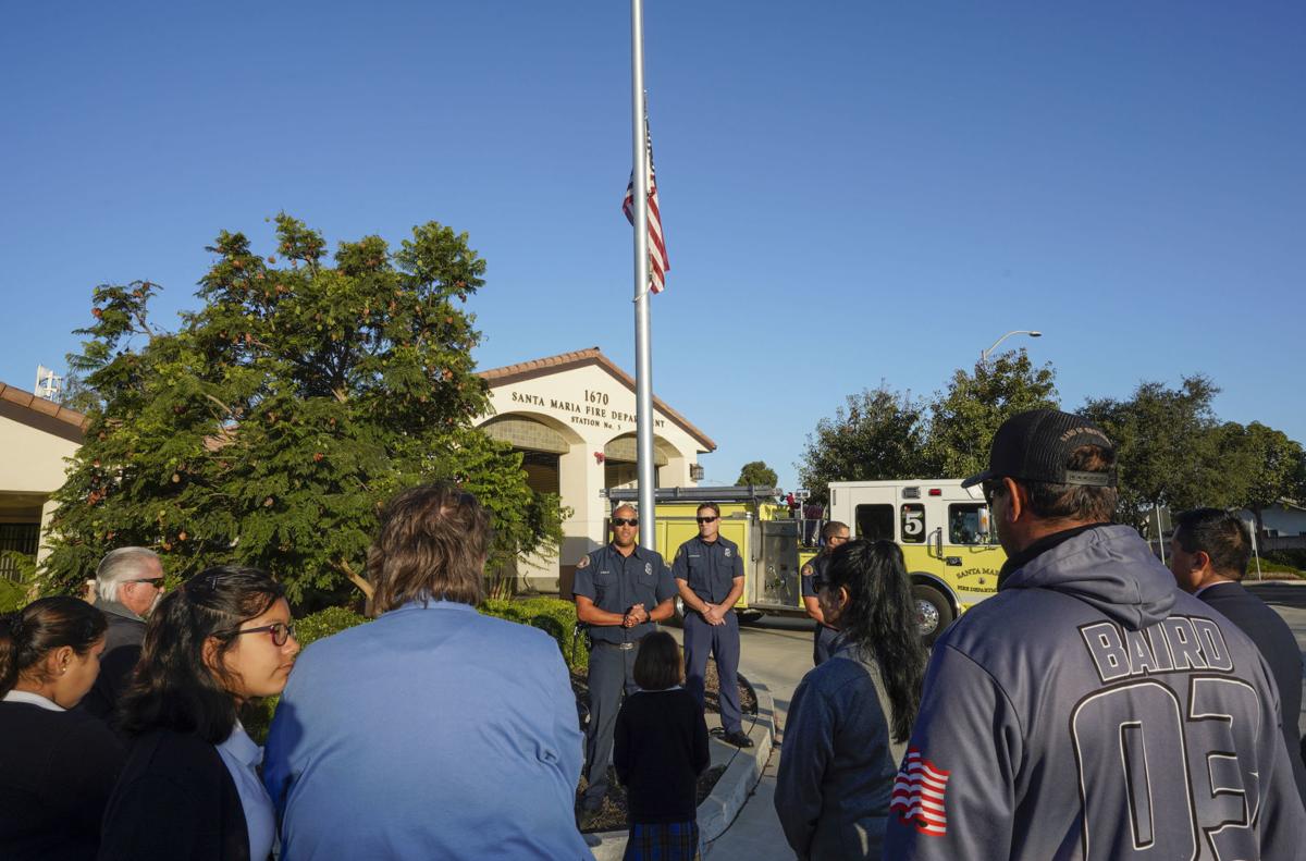 Photos: Santa Maria 9/11 memorial ceremony at Fire Station 5