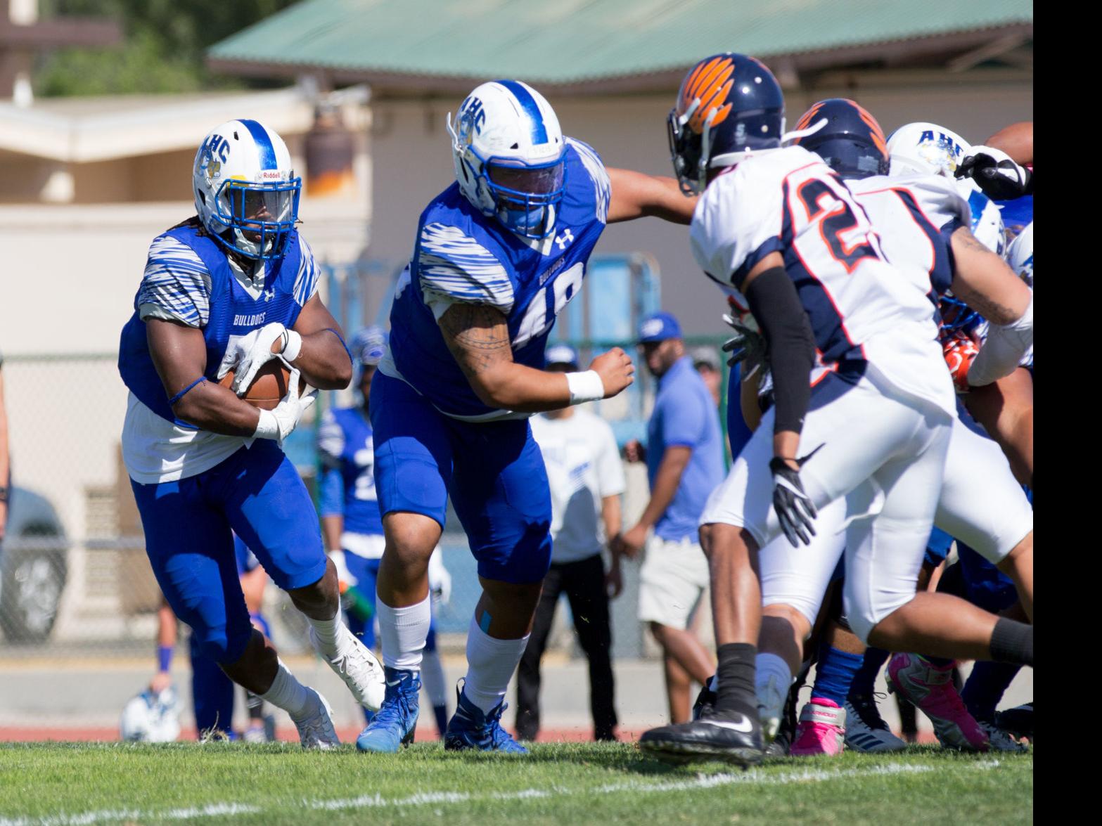 College Football Hancock Rolls Past Antelope Valley 47 13