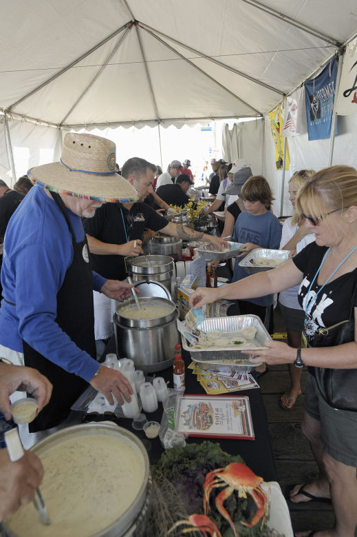 Clam bake highlights last hours of today's festival Local News