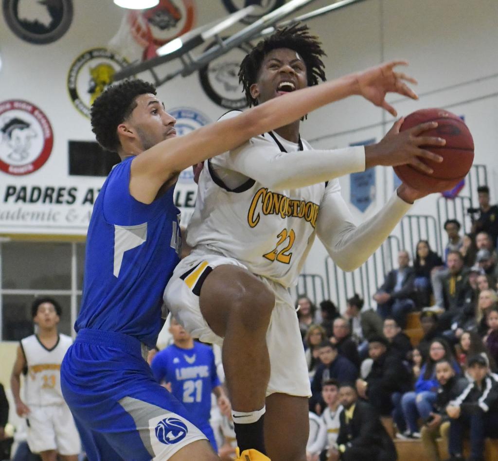 Boys Basketball Lights Go Out Momentarily But Cabrillo Rolls