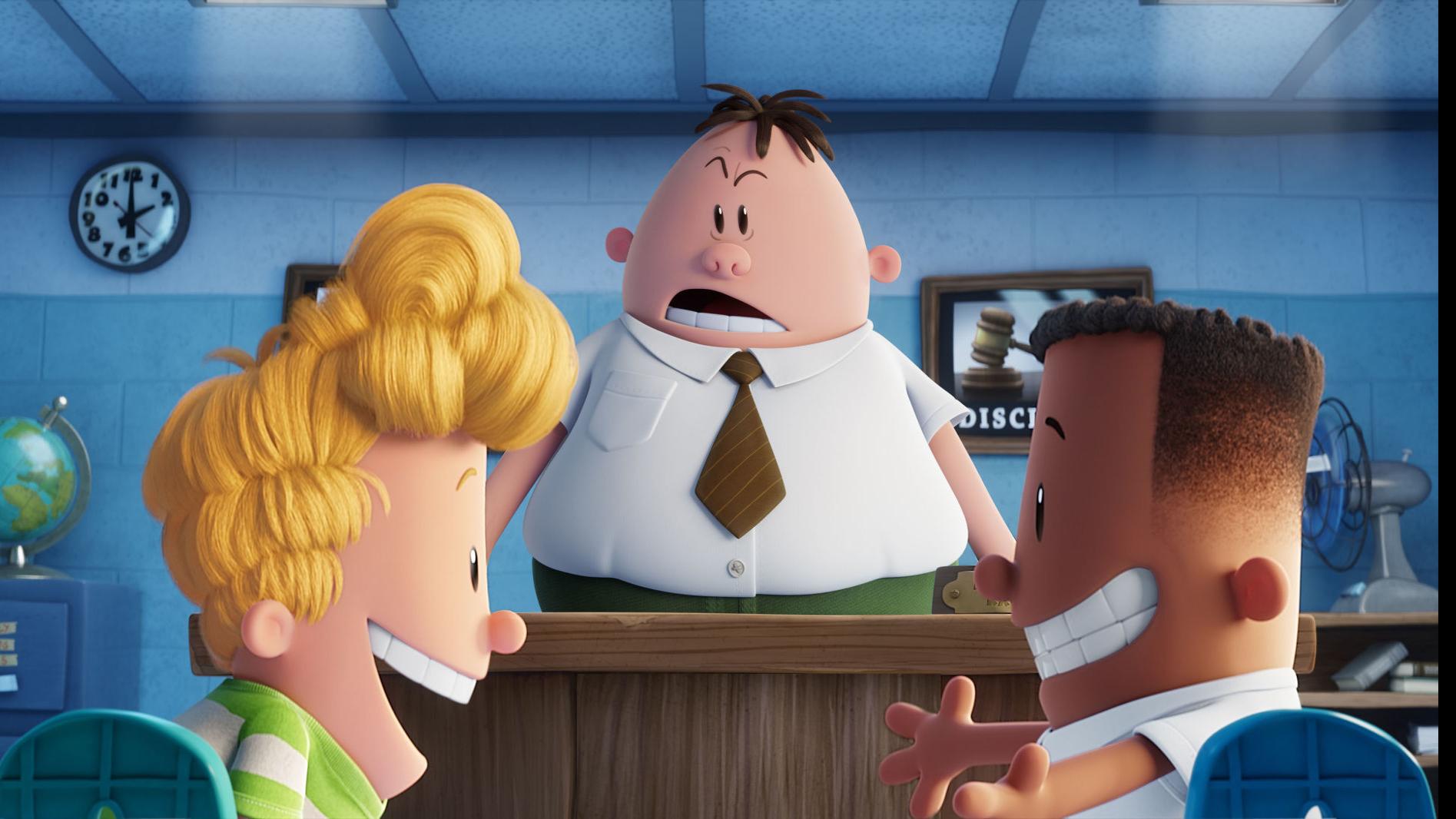 Movie review: Humor in 'Captain Underpants' very elementary, Movies