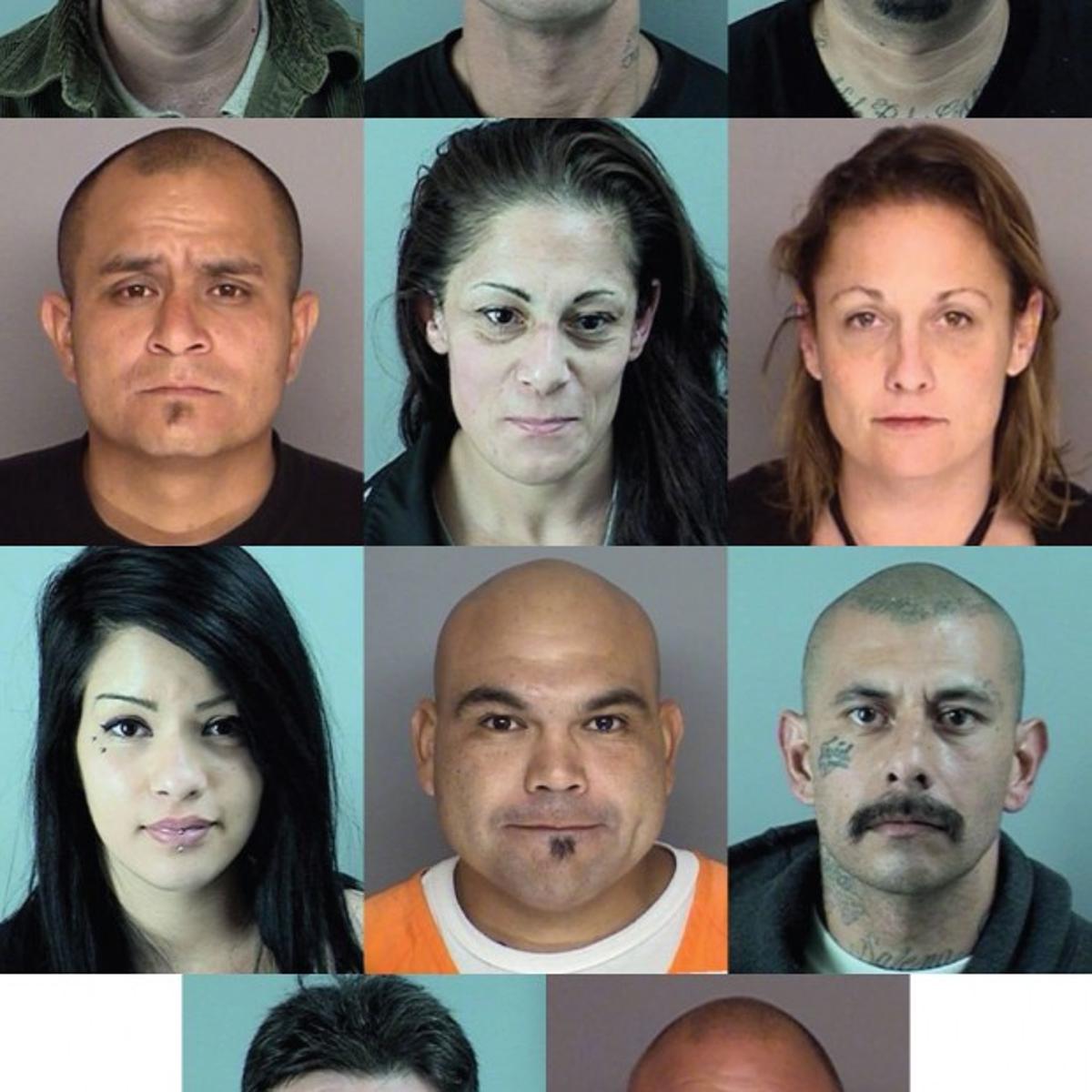 Fourteen arrested on felony charges during law enforcement sweep | Crime  and Courts 
