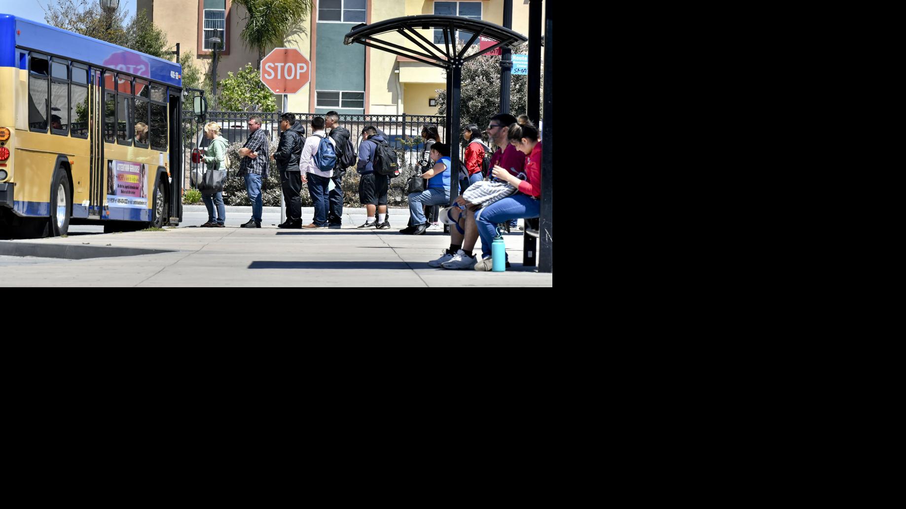 Santa Maria Area Transit Suspends Travel Fares Limits Front door