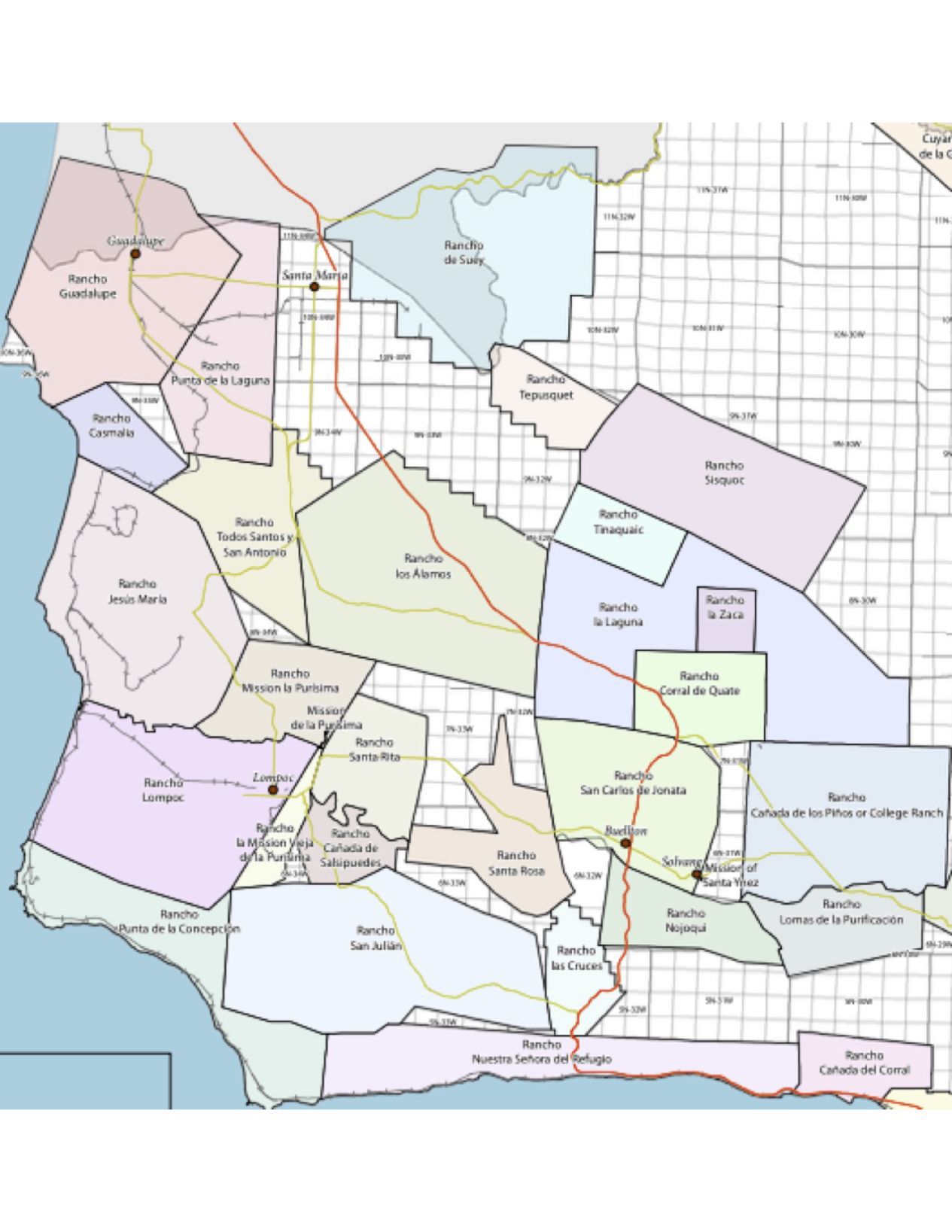 Judith Dale Historic rancho land grants of California Lifestyles