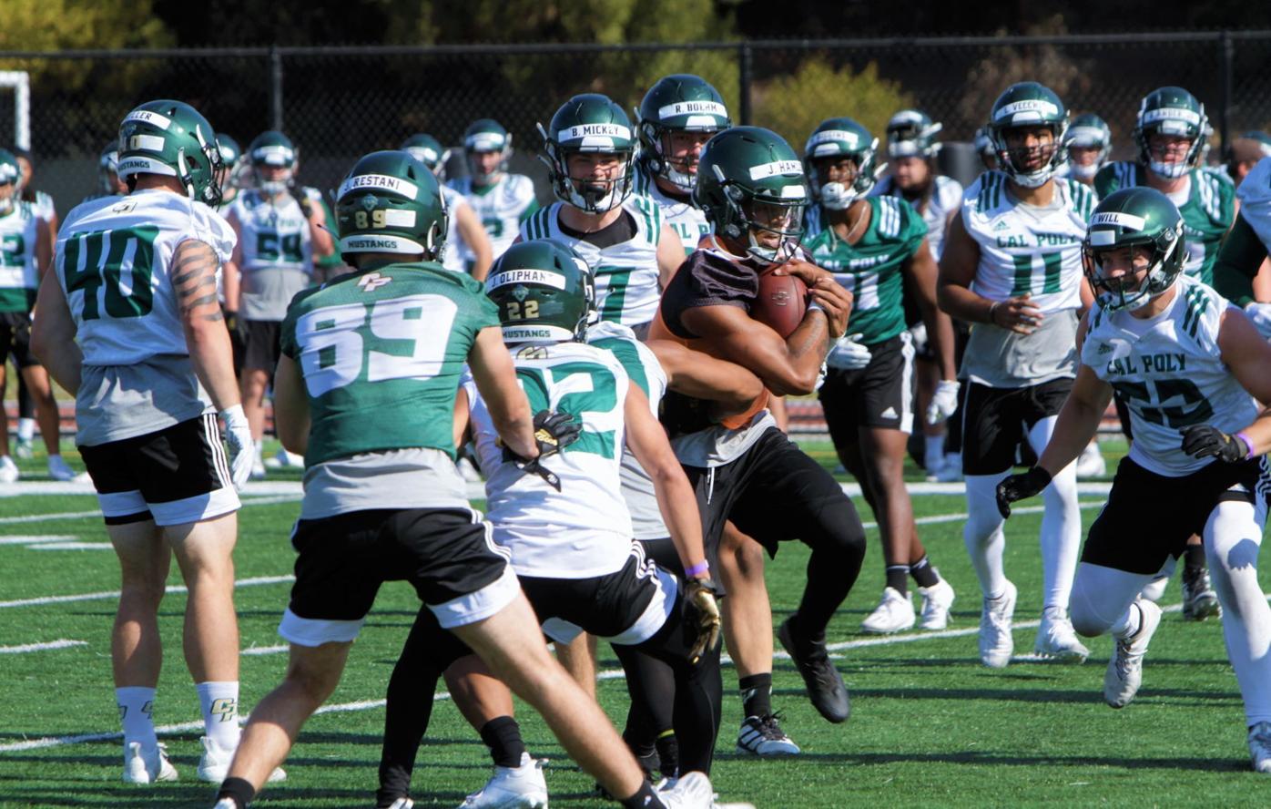 Cal Poly football Mustangs happy to be back as fall ball camp hits Day