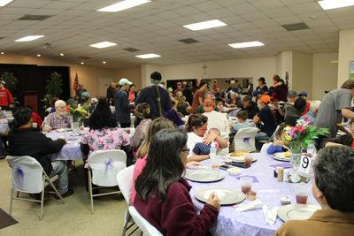 Guests enjoying meal