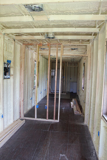 Inside Container Home