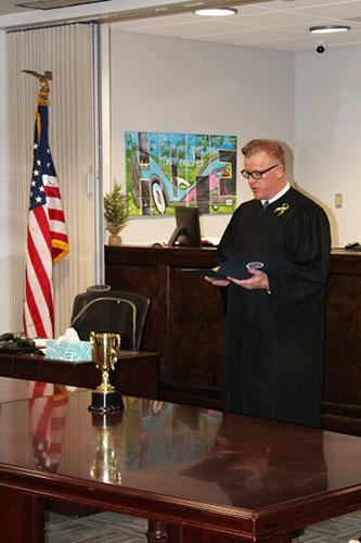 Kristen Tusa is the 2022 recipient of the Hancock County Youth Court #39 s