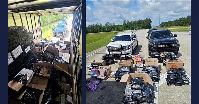 More than 200 pounds of marijuana, other products seized in I-10 drug ...