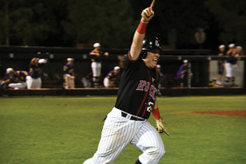 Lambert celebrates St. Louis' other baseball team