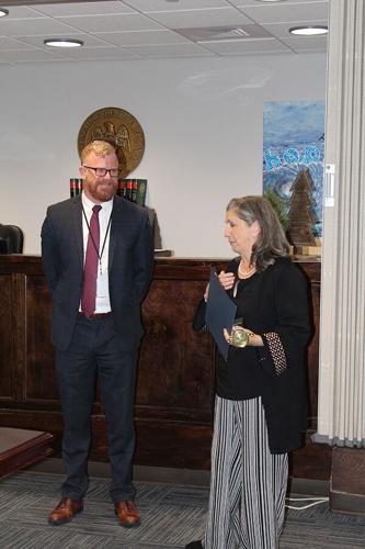 Rhonda Aime Gamble is the 2023 recipient of Hancock County Youth Court