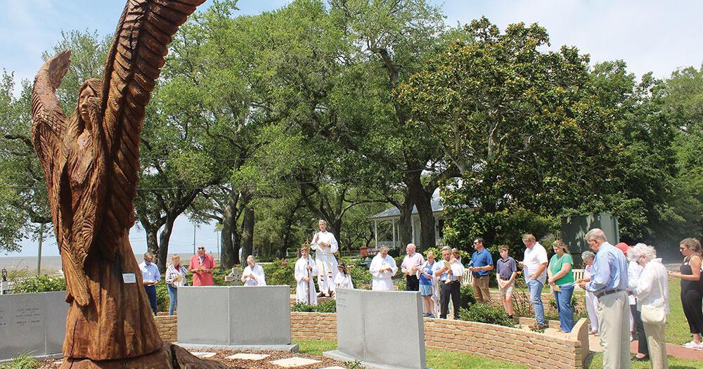 Christ Episcopal in Bay dedicates new Memorial Garden and Angel Tree