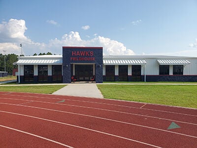 Brett Favre 10 Hancock North Central High School Hawks White