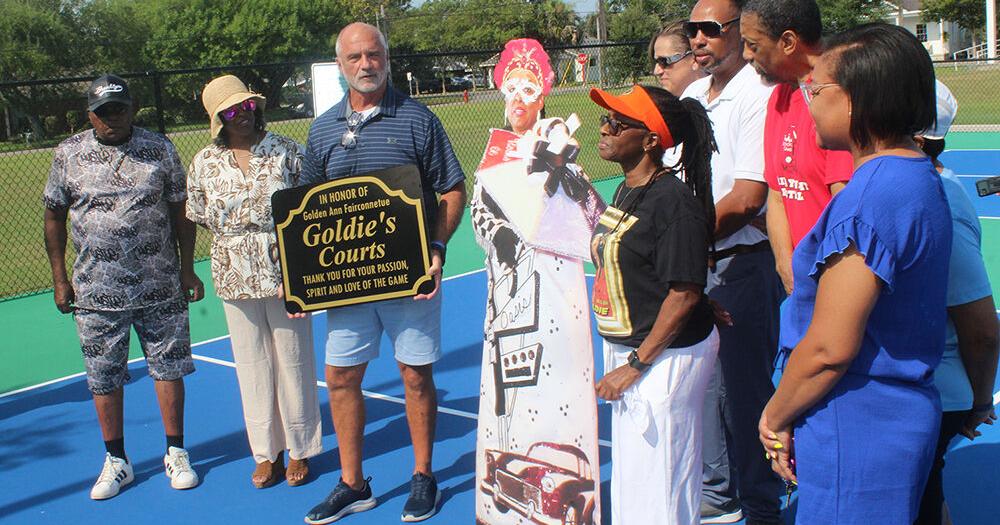 Bay dedicates pickleball courts to the late Goldie Fairconnetue By Geoff Belcher, Publisher Sep 3, 2026 Sep 3, 2026 Updated 5 mins ago