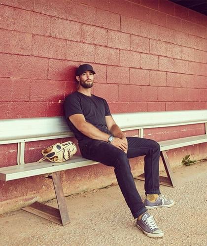 Daniel norris  Stache, Norris, Footy