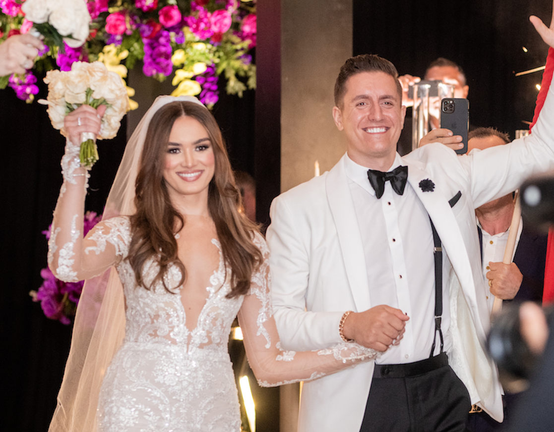 Amanda and Tom Quni's Glamorous 2021 Wedding | Culture | seenthemagazine.com, image size:1117x872