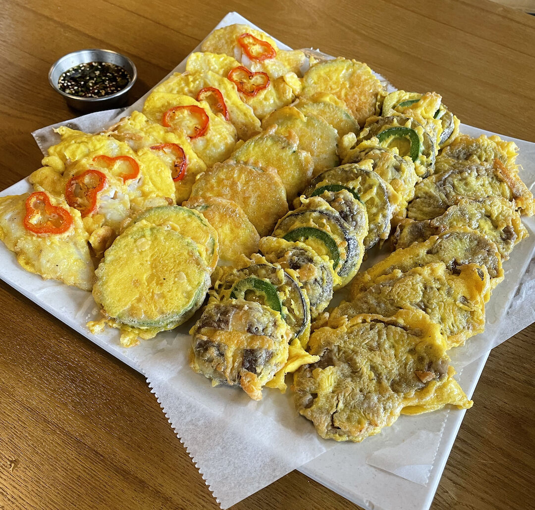 Pan Fried Zucchini (Hobak Jeon)