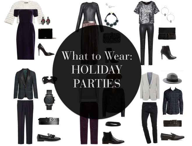 Holiday Party Outfits for Women and Men | Fashion 
