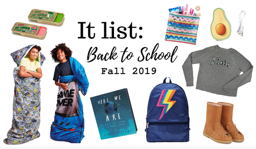 Back to School It List Fall 2019 Fashion seenthemagazine