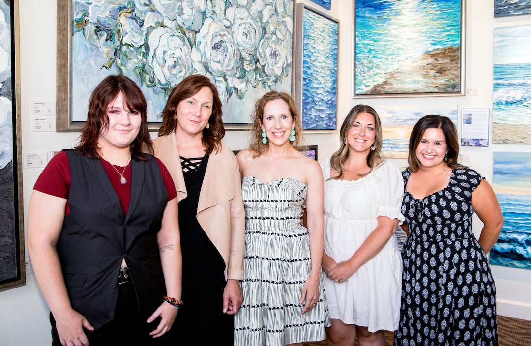 SEEN Magazine Team Left to Right: Hanna, Carol, Amy, Keri and Jane